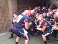 Hobart College Football Team Taking Field vs. Geneva College