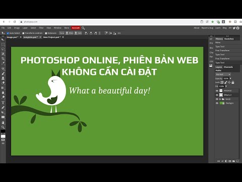 PHOTOSHOP ONLINE, Photoshop phiên bản web, không cần cài đặt, Photoshop online tiếng Việt