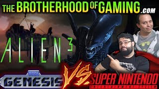 Alien 3 - Sega Genesis Vs Super Nintendo The Brotherhood Of Gaming