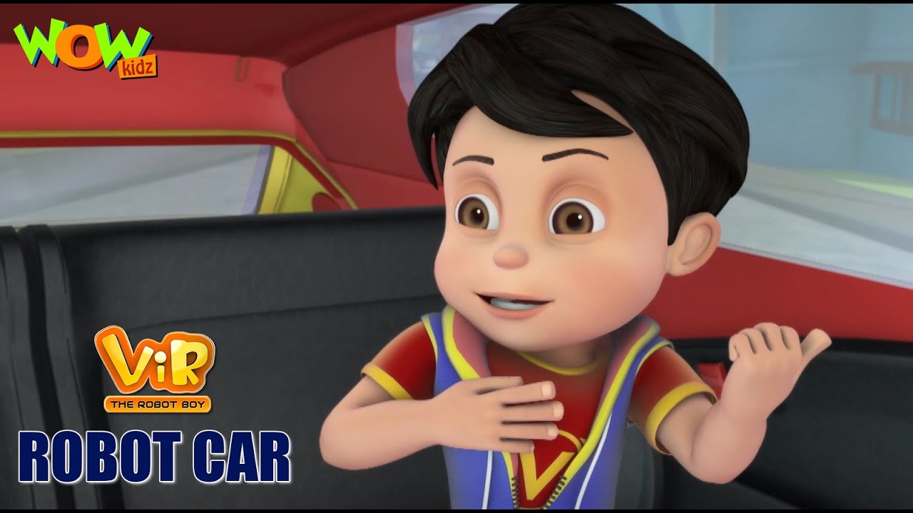 Vir The Robot Boy New Episodes | Robot Car | Hindi Cartoon for kids | Wow  Kidz | #spot - YouTube