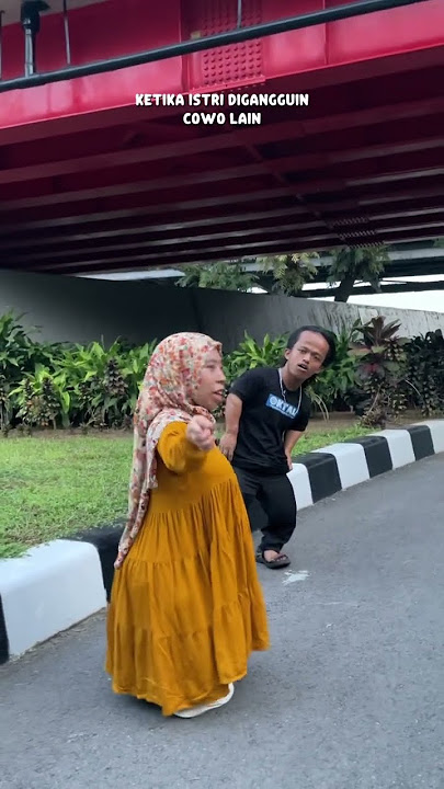 Berani-beraninya gangguin istriku 😡 #viralvideo #comedy #kontenjawa #fypyoutube #funny #shorts