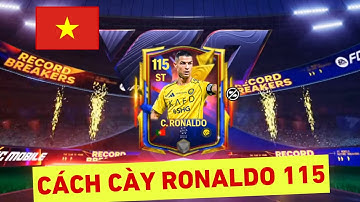 CÁCH CÀY RONALDO RECORD BREAKER MÀ KHÔNG CẦN NẠP | FC MOBILE VIỆT NAM 🇻🇳