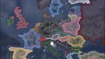 HOI4 Timelapse - What if The German Empire Existed in 1936!