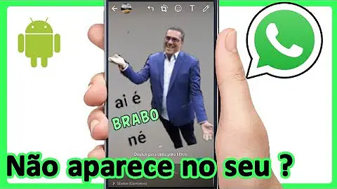Como usar figurinhas no status do WhatsApp?