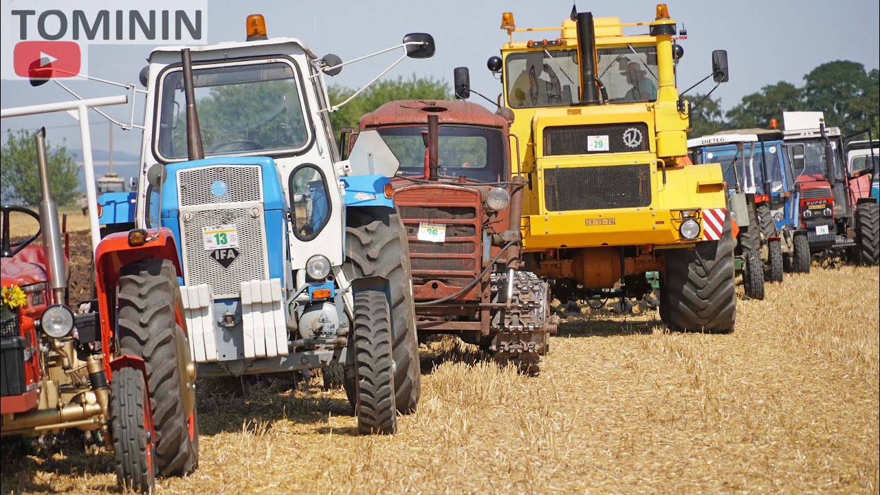 Old Tractor plowing | Mistrovství Ústeckého kraje v orbě -  Dušníky 2023 🚜