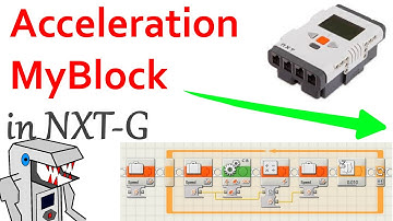 How to Program an Acceleration MyBlock in NXT-G