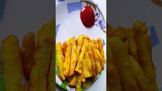 Easy French Fries Recipe at home | Homemade Fries #shorts