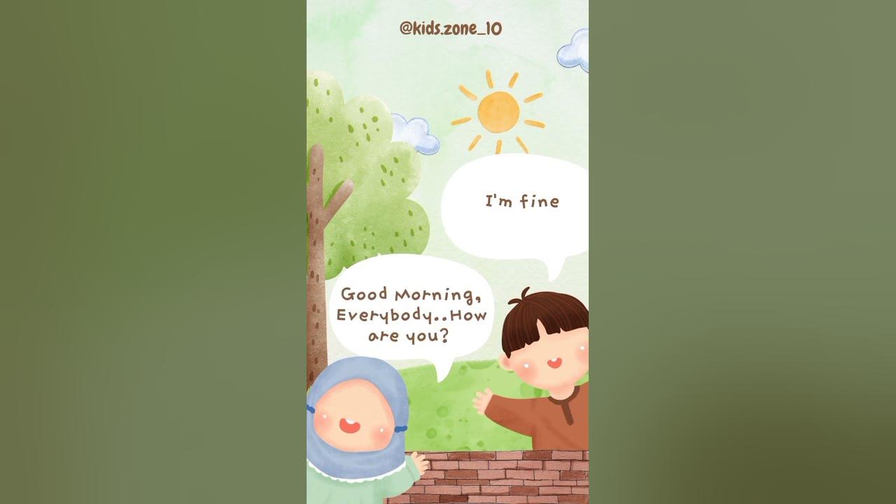 Greeting Song "Good Morning" untuk pembuka kelas SD atau TK🪼🩷 #sd #TK #anaksekolah #gurumuda