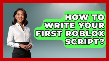 How To Write Your First Roblox Script? - Open World Tycoons