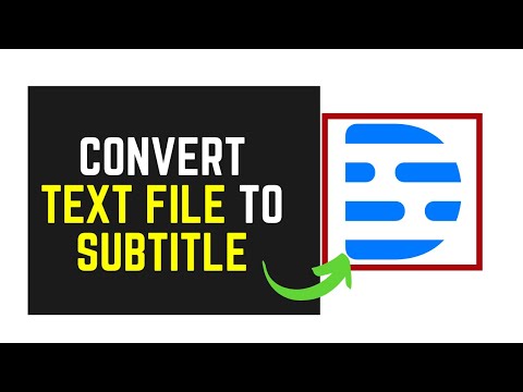 How to Convert a Text File to SRT or VTT Subtitles Using Descript for Free