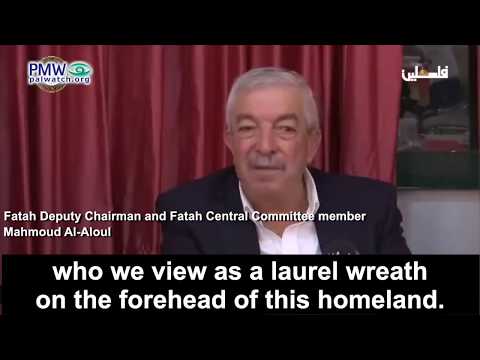 Abbas’ deputy about imprisoned terrorists: “A laurel wreath on the forehead of this homeland”