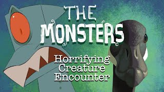 The Monsters: Horrifying Creature Encounter #animation #TheMonsters #oc