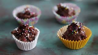 Easy No-Bake Chocolate Cornflake Clusters (Perfect for CNY)