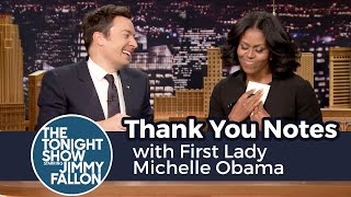 Thank You Notes with First Lady Michelle Obama