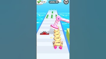 Bakery Stack Level 32 New cake#shorts​ #bakerystack