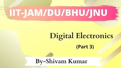 Digital Electronics | IIT JAM | Part3| Number System Conversion
