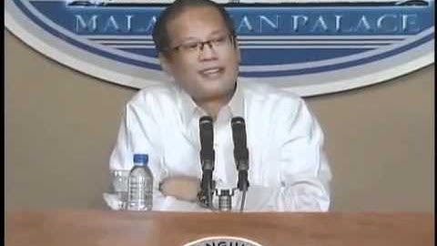 http://rtvm.gov.ph - (Part 3 of 7) Press Conference With P-Noy