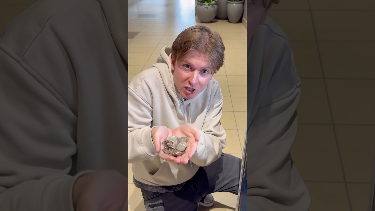 Day 90 Trying to Win MONEY from the Coin Pusher! #shorts #arcade #money