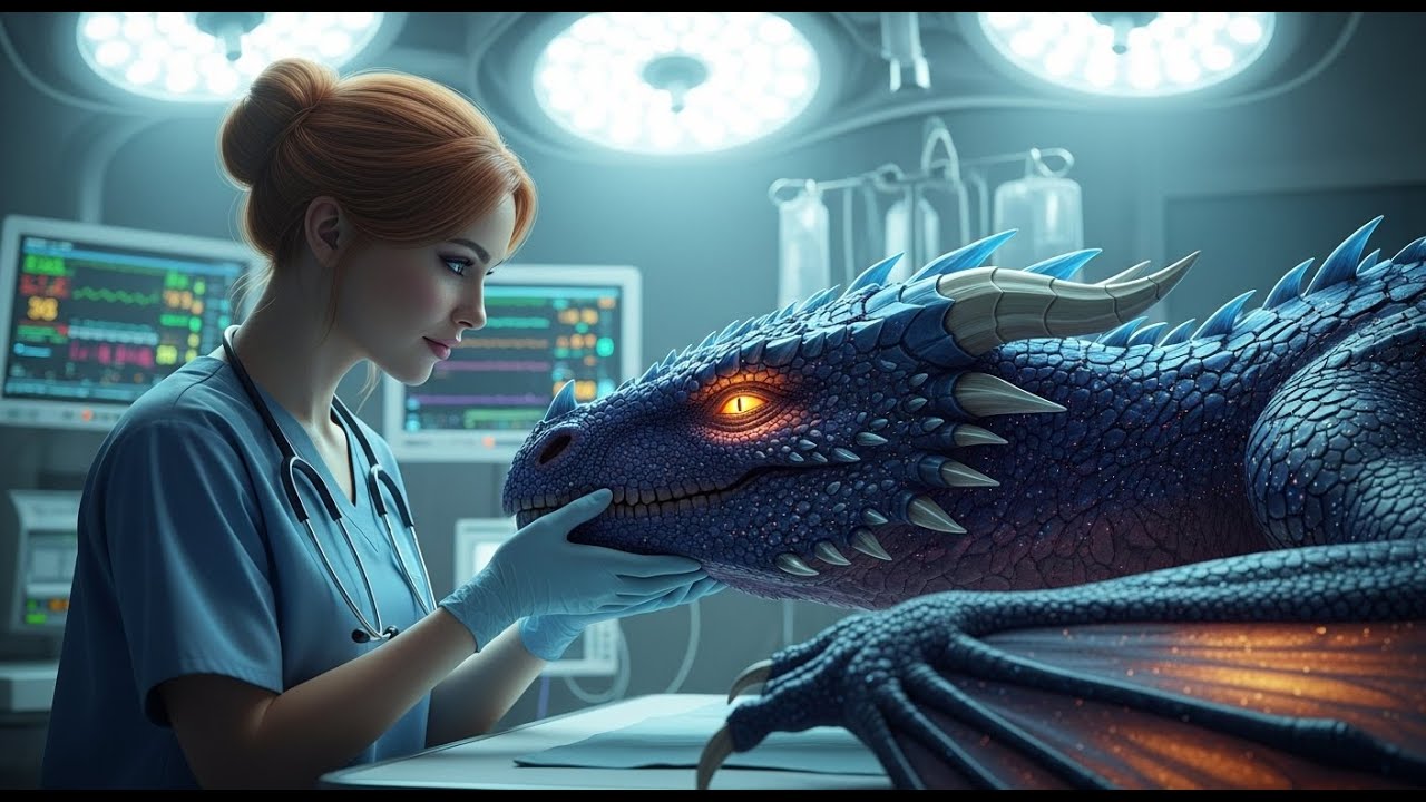 The Human Nurse Healed a Dragon’s Broken Wing… She Didn’t Know He Was the Emperor | Fantasy Story