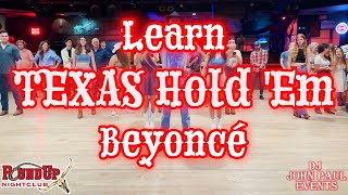 TEXAS HOLD 'EM by Beyoncé  Dance Lesson by DJ JohnPaul at Round Up