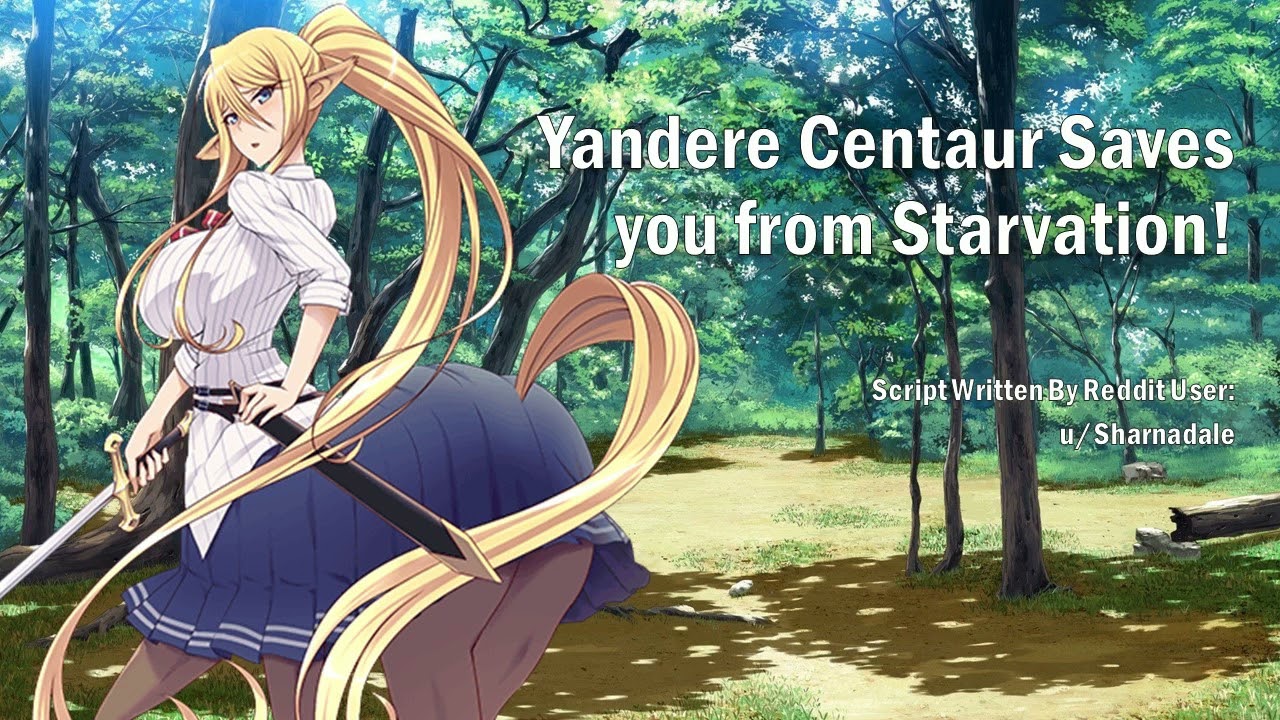 Yandere Centaur Saves You from Starvation! (F4M)