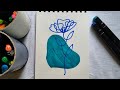 Easy Boho Art ✍️ Abstract Boho Painting ✍️ Abstract Art Tutorial ✍️ Boho Art Tutorial ✍️ Boho Art ✍️