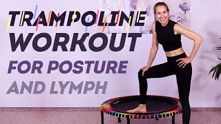 15 Min. Trampoline Workout for Posture, Lymph, and Pelvic Health screenshot 4