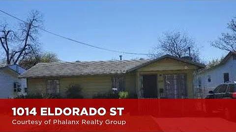 1014 ELDORADO ST San Antonio, TX 78225 | Tomas Arr...