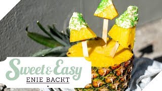 Fruchtiges Ananas-Eis: Eis-Rezept ohne Frieren | Sweet & Easy - Enie backt | sixx