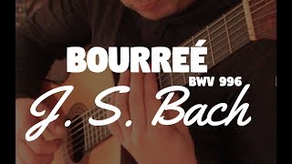 Video thumbnail of "J. S. Bach - Bourreé BWV 996 by Fabio Lima"