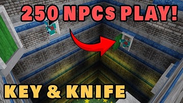 Squid Game with NPCs (🔑&🔪 SEASON 3 UPDATE)