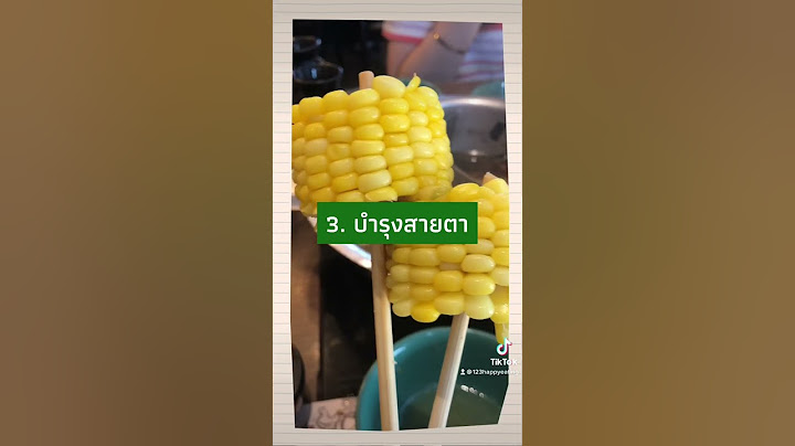 ประโยชน์ของข้าวโพด | สรรพคุณข้าวโพด | กินข้าวโพดดียังไง | ข้าวโพด | สุขกับการกิน