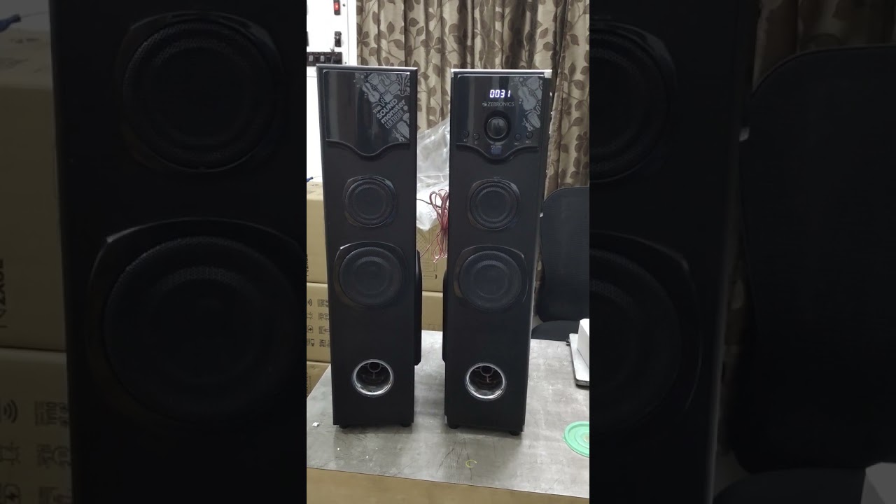 Zebronics BT808 Tower Speaker. Sasta bhi Badhiya bhi ❤️