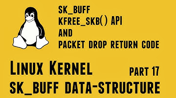 181 skbuff kfree_skb API and skb packet drop return code - Linux Kernel skbuff data-structure part17