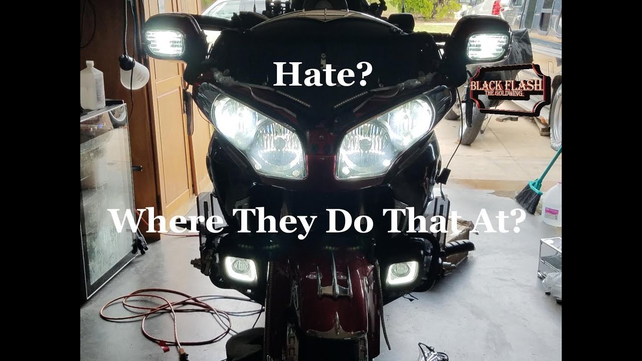 DIY: Upgrade to LED Headlights and Signal lights on the Honda Goldwing