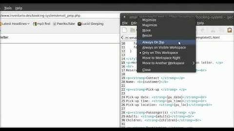 Email template with PHP