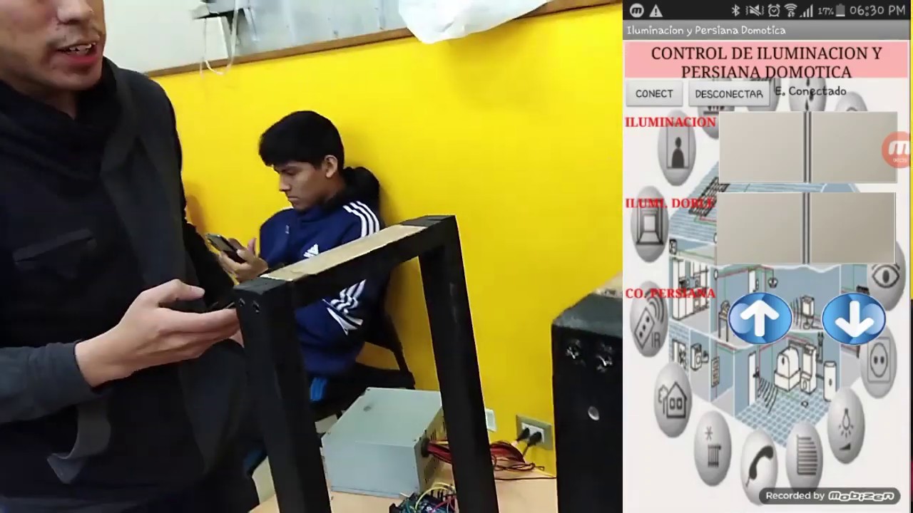 Control de Luminarias y Cortinas, Domótica KNX, en UPN Los Olivos