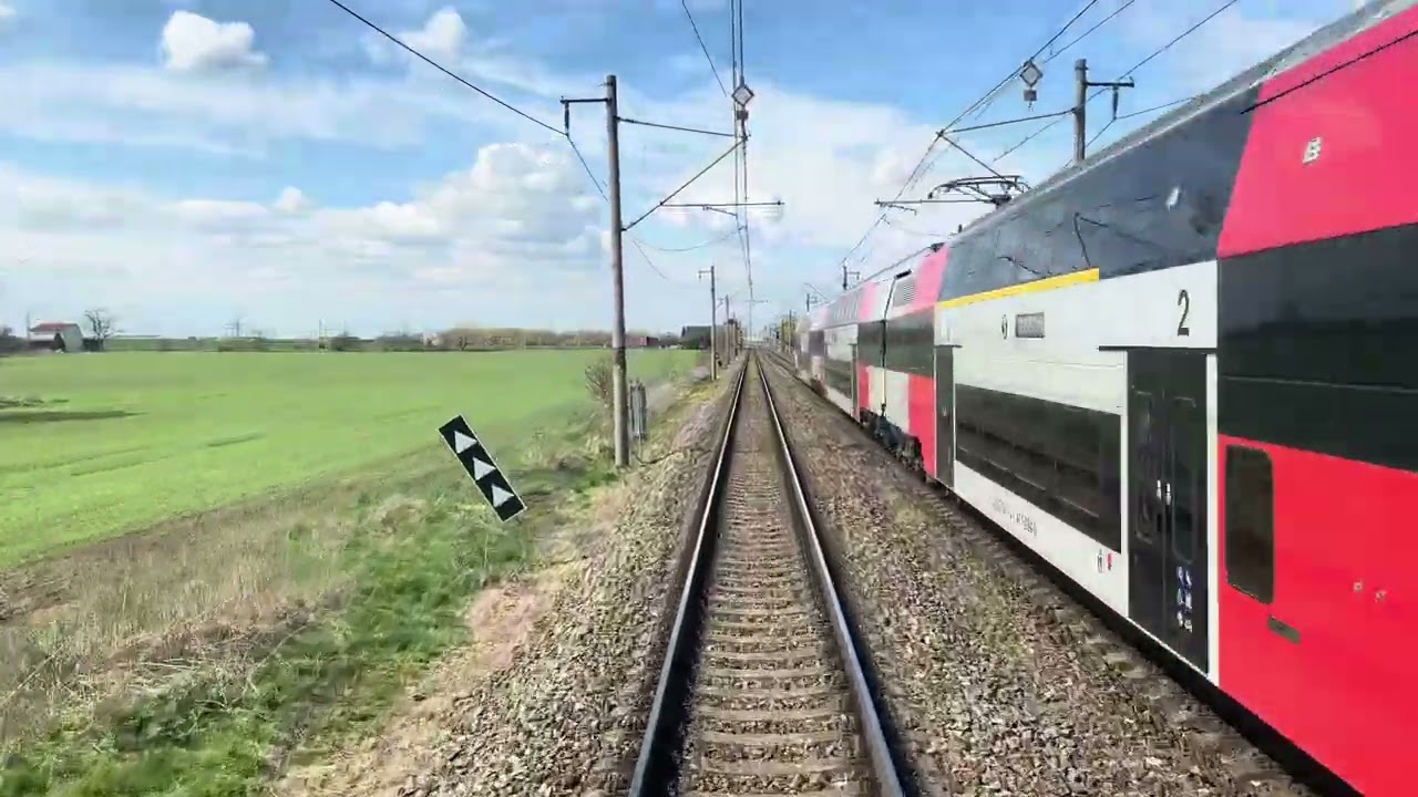 Rekonstrukce úseku Mstětice - Čelákovice, stav k 10.4.2025