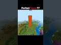 Turning an Old Minecraft Trick Into a Perfect Tower