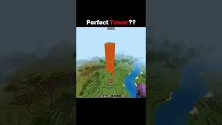 Turning an Old Minecraft Trick Into a Perfect Tower