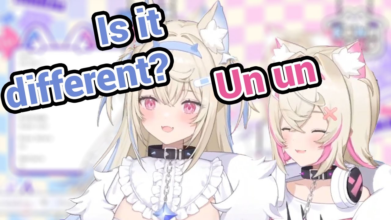 Fuwawa also can do Mococo's Signature Un Un???