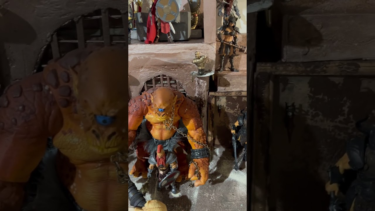 Mythic Legions Diorama House of Noble Bear 