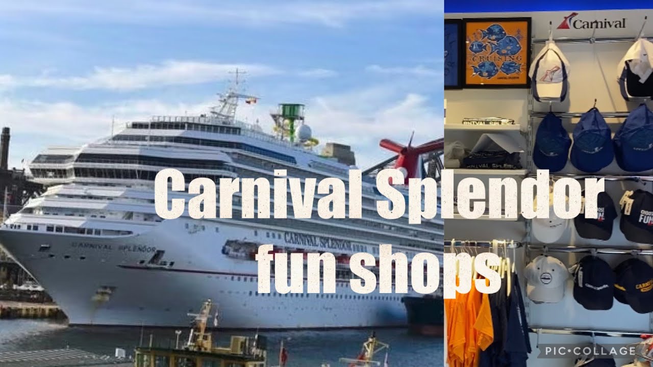 Carnival Splendor Fun Shops #carnivalsplendor #carnival