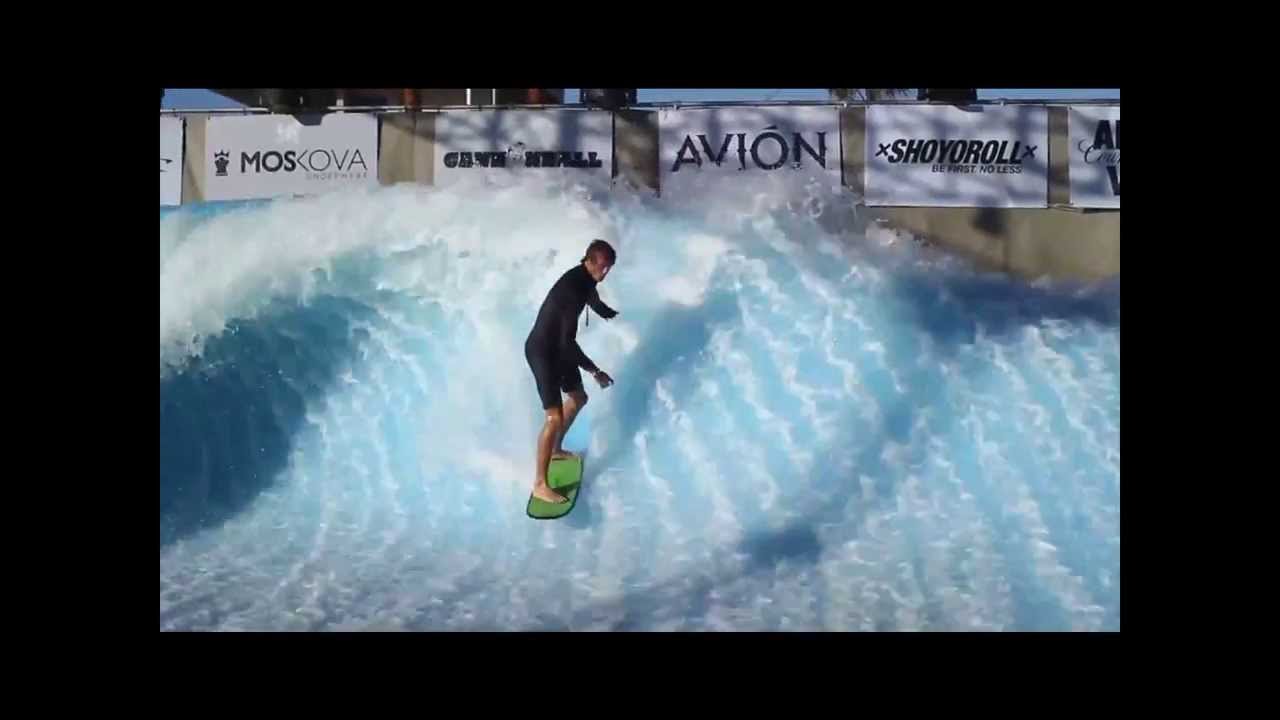 360 flip at Wavehouse San Diego FlowBoarding