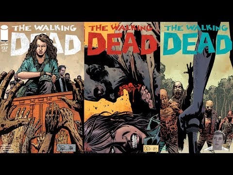 The Walking Dead 127 128 129 Covers Who Is This New