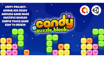 Candy Block Puzzle - Template Game Unity | Codecanyon Scripts and Snippets
