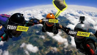 Friday Freakout: Skydiver Ripped From Formation With Premature Opening