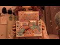 asmr opening my little pony cards 