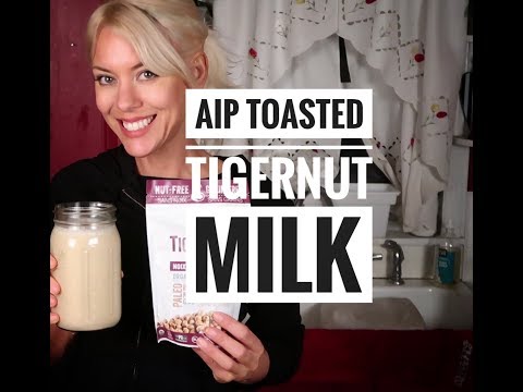 How  to make tigernut milk