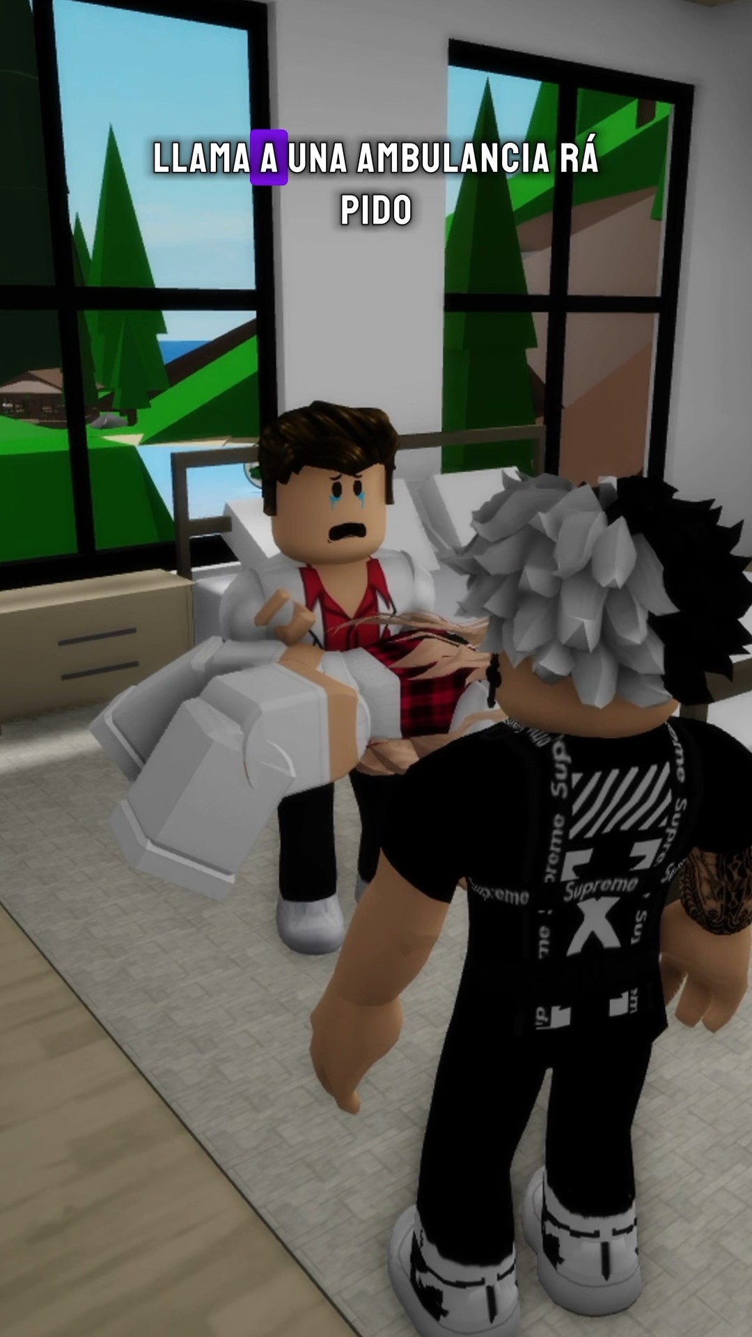 SU PAPÁ NO LA QUIERE CONMIGO ?#roblox #brookhaven #shorts #robloxstory #rolplay
